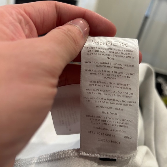 McQ by Alexander McQueen Bird Printed Sleeveless Fitted Dress - Picture 6 of 6